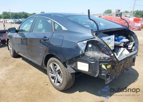 2019 Honda Civic Lx из США, поврежденный, VIN 2HGFC2F64KH523496